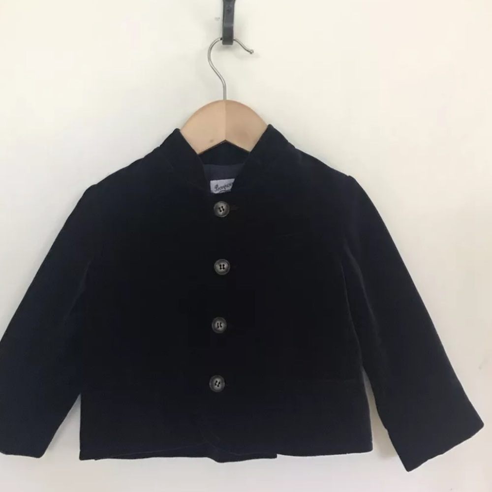 Bonpoint kids blazer navy blue